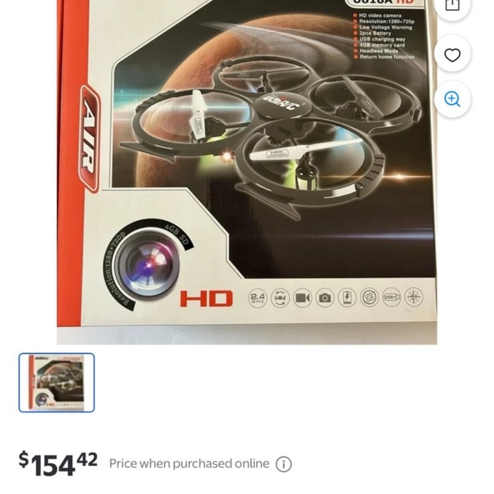 HD Video Drone with Camera